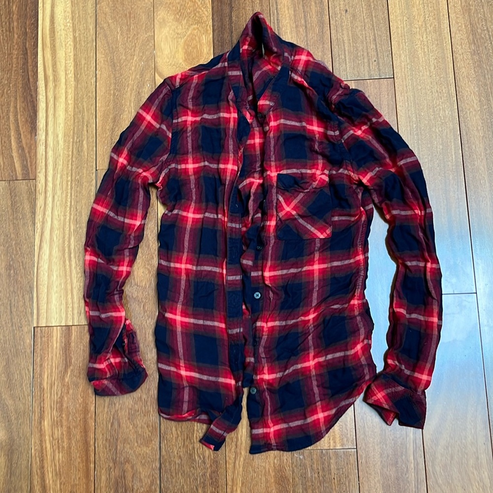 Plaid Button Up